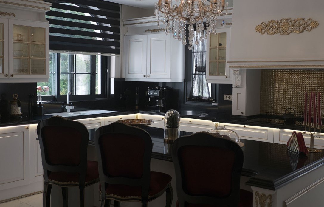 Villalar için Mutfak Tasarımları